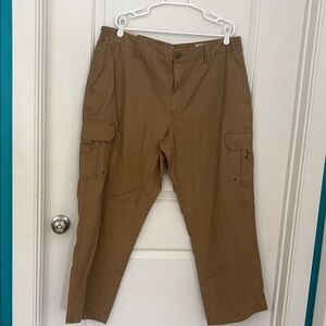 NWT-Men's Red Head brand Cargo Pants in Brown Utility Style, 44x30